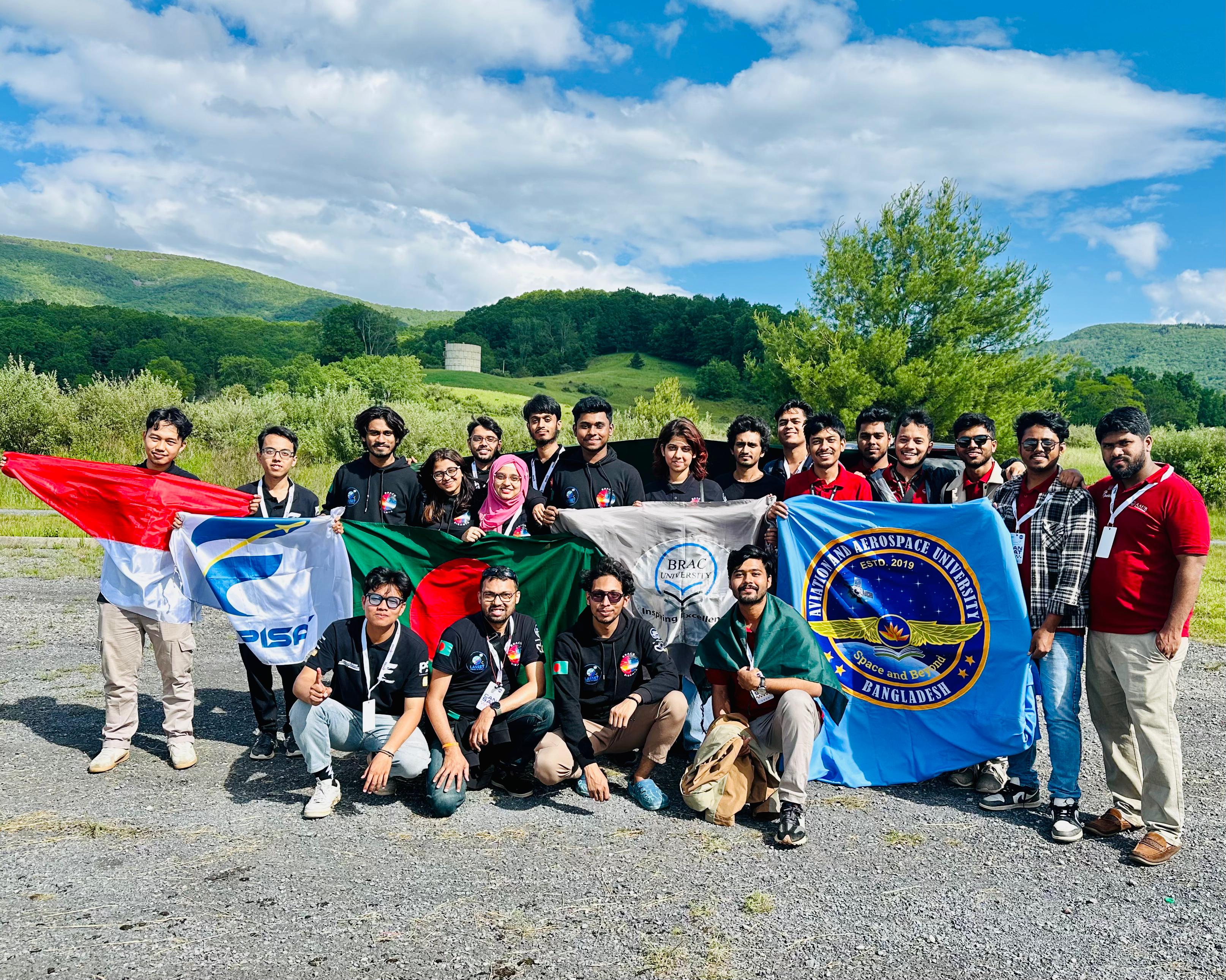 Teamwork beyond borders — memories from CanSat 2025. - CanSat 2025, Virginia, USA